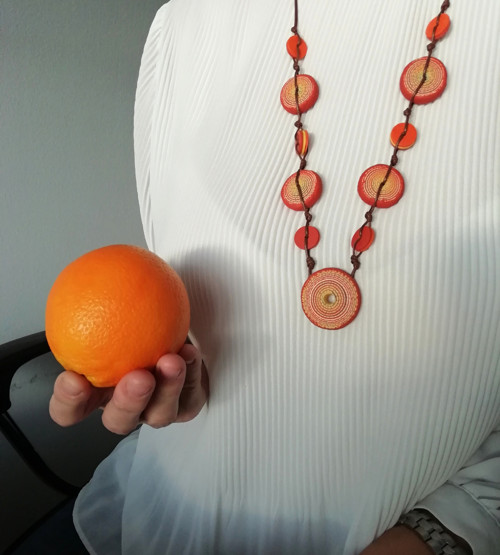 Boho-korálky Oranžela — foto 5