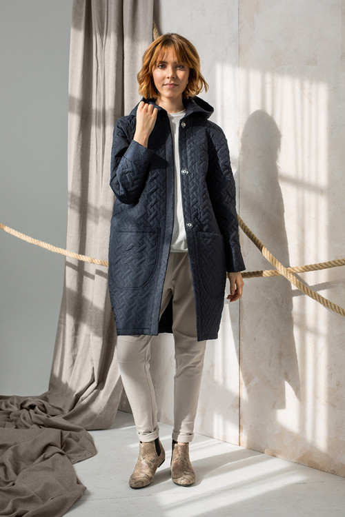 Midnight blue coat — foto 4