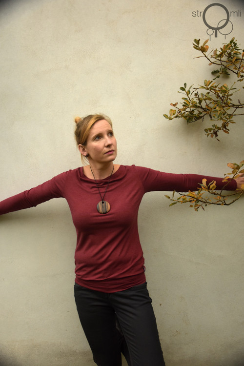 Vínové s vodou, vel. M — foto 3
