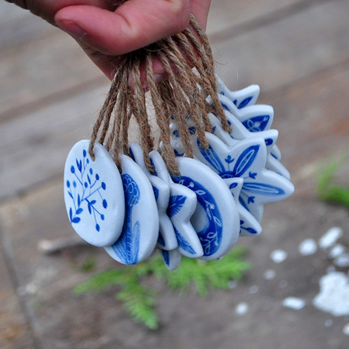 Porcelánová ozdůbka — foto 3