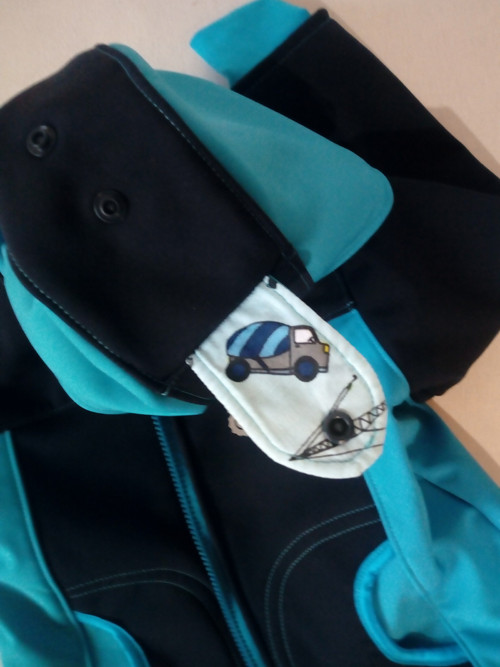 Zimní, softshell. bunda - velikost 104 — foto 4