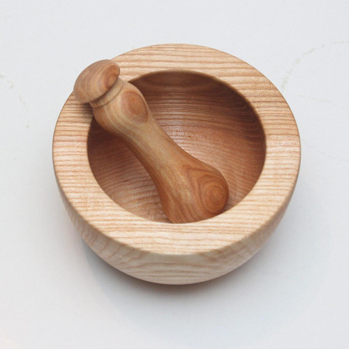 Dřevěný hmoždíř - jasan — foto 2