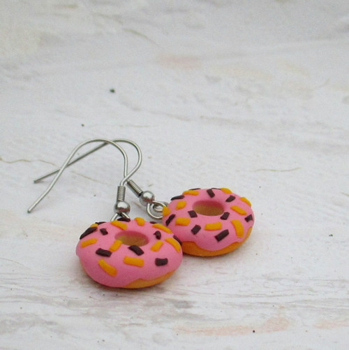 Náušnice donuty — foto 3