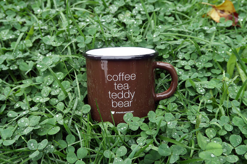 Plecháček "coffee, tea, teddy bear" — foto 2