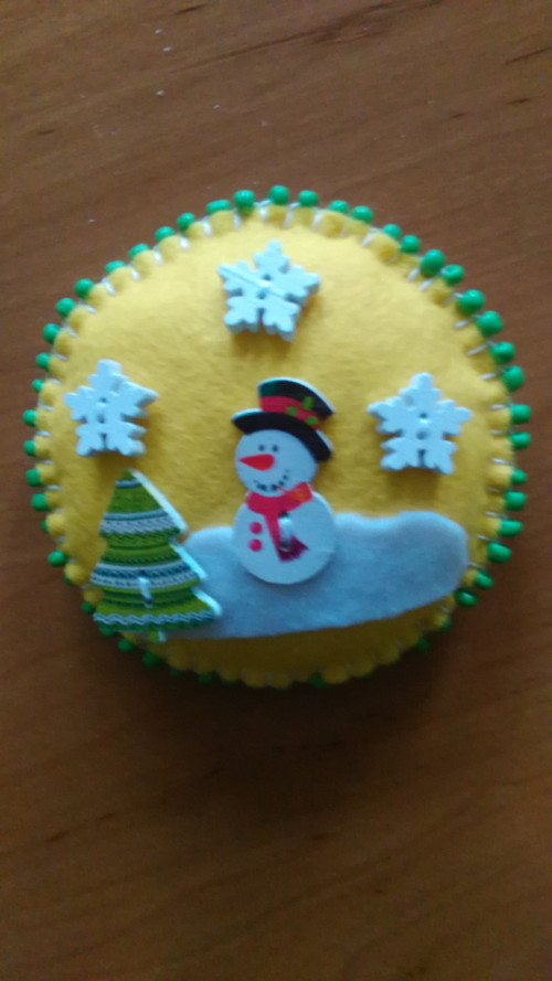 Závěs motiv zima — foto 2
