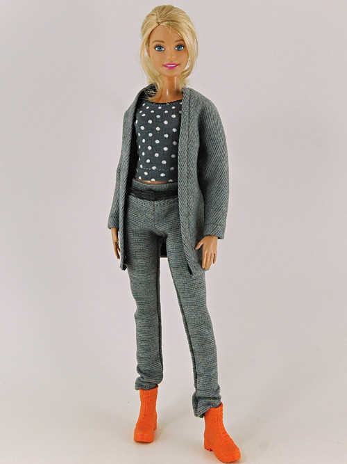 Barbie - Komplet šedý — foto 4