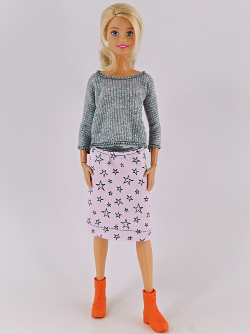 Barbie - Sukně hvězdičková — foto 2