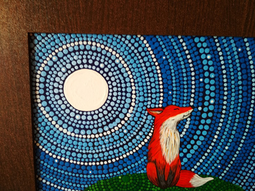 Liška 16x16 s rámečkem — foto 3