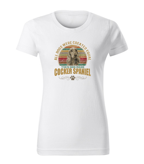 Tričko Retro Cocker Spaniel — foto 2