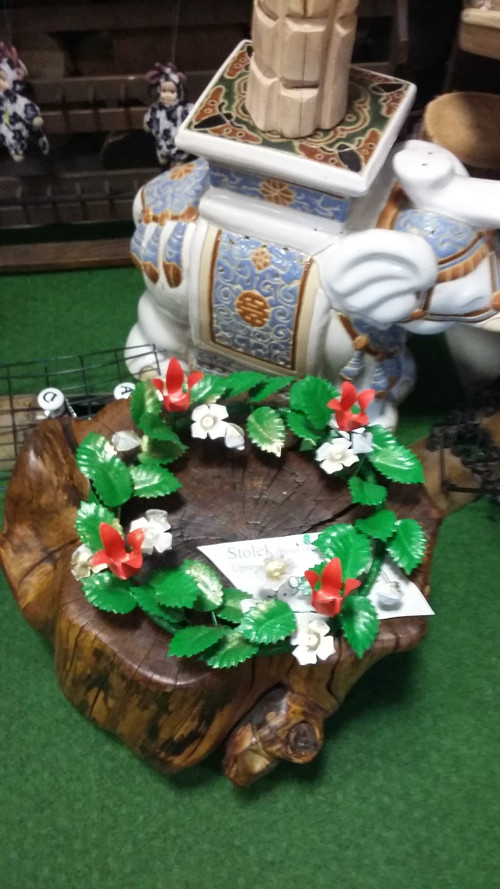 Adventní věnec kov. — foto 6