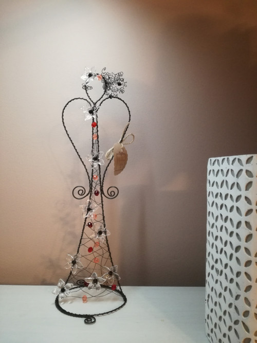 Anděl drátovaný 32cm — foto 2