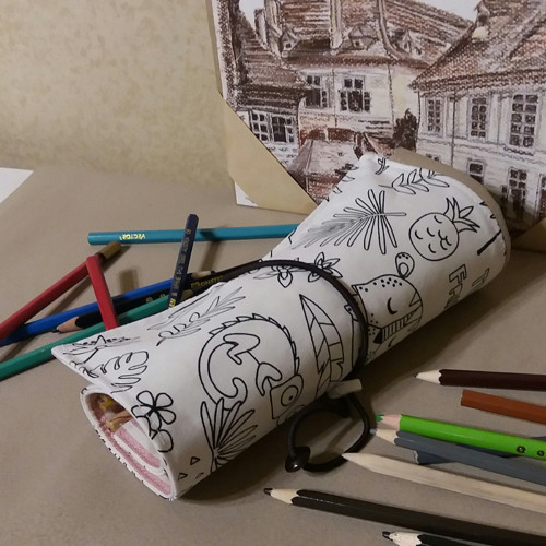 Pastelkovník omalovánka džungle — foto 3