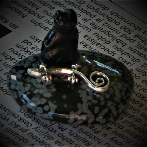 Těžítko - Black cat pro štěstí — foto 3