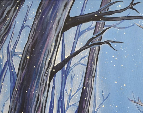 The first snow - 30x30cm — foto 3