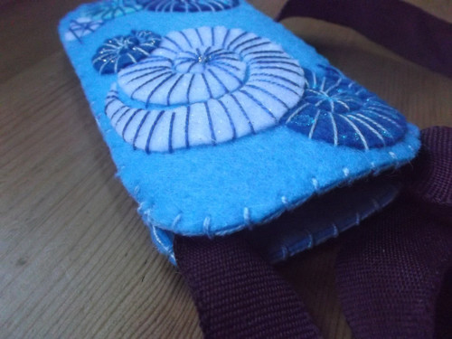 ** Obal, pouzdro modré spirály — foto 5