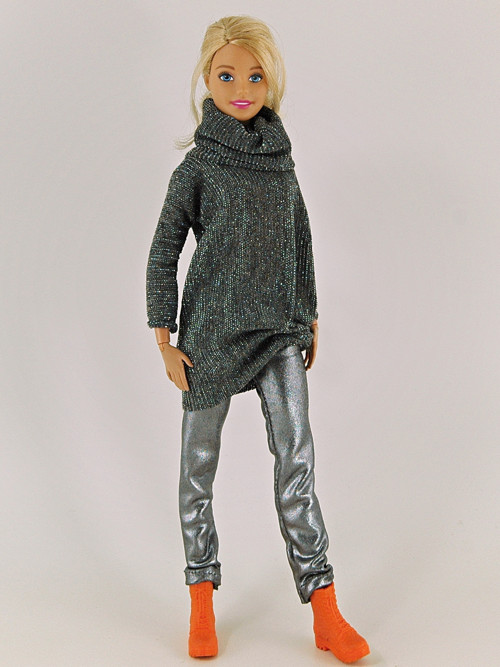 Barbie - Kalhoty stříbrné — foto 2