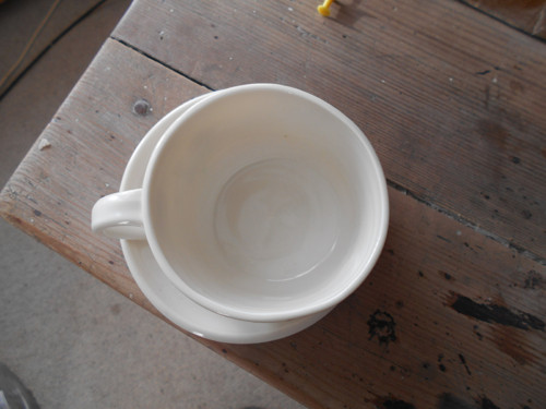 Porcelánový podšálek — foto 6