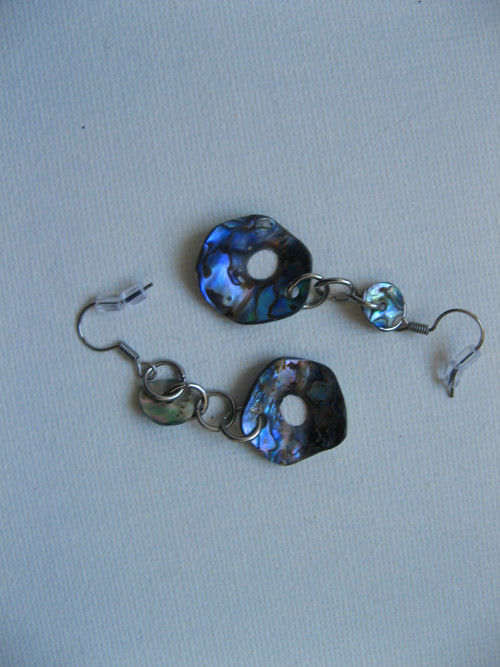 ABALONE- náušnice — foto 5