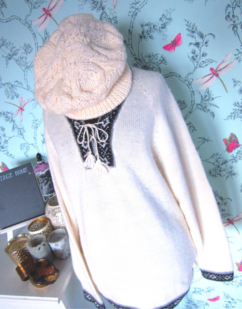 Svetr etno boho look — foto 6