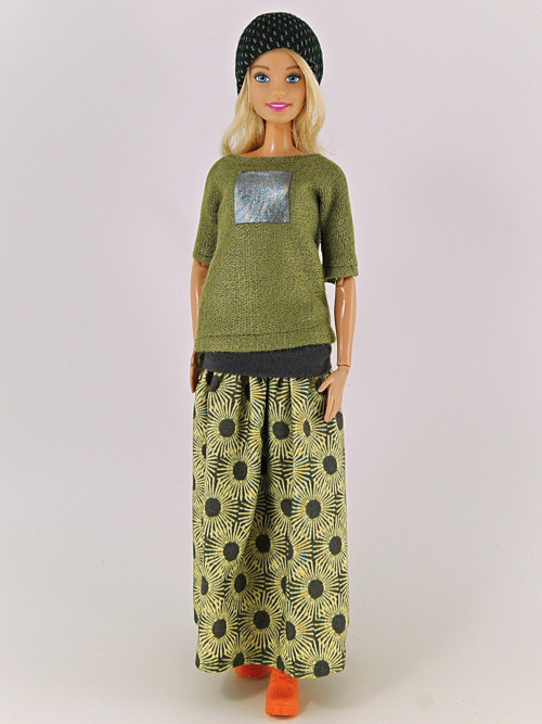 Barbie - Tričko se čtvercem — foto 4