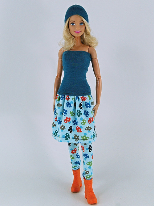 Barbie - Komplet houbičkový — foto 2