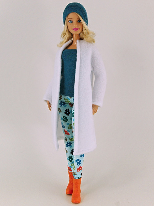 Barbie - Kabátek bílý — foto 2