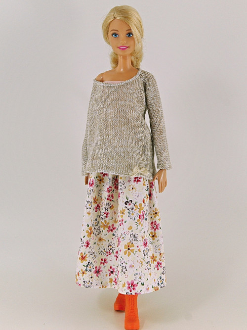 Barbie - Svetr přírodní — foto 2