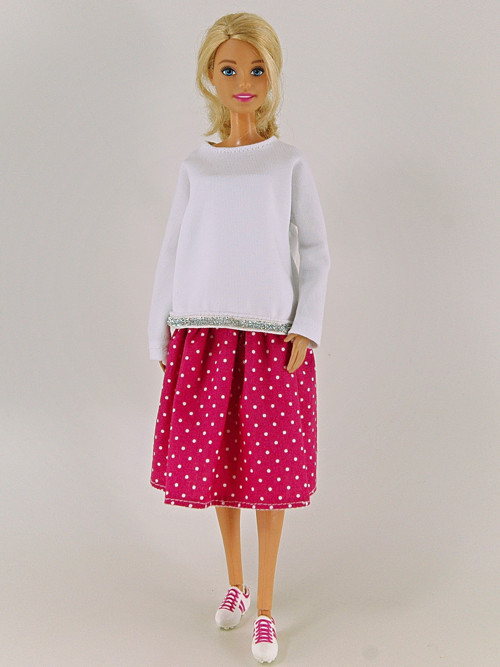 Barbie - Tunika bílá — foto 2