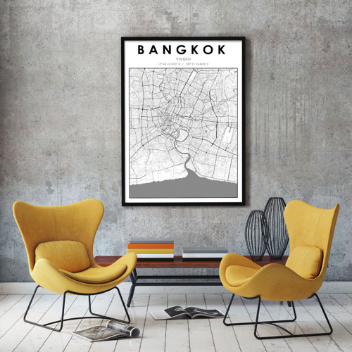 Mapa Bangkok — foto 2