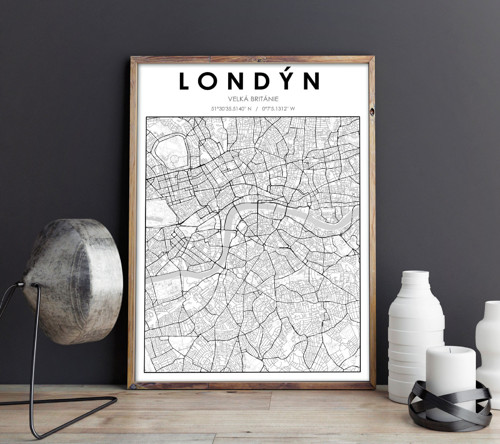 Mapa Londýn — foto 5