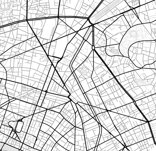 Mapa Paříž — foto 6