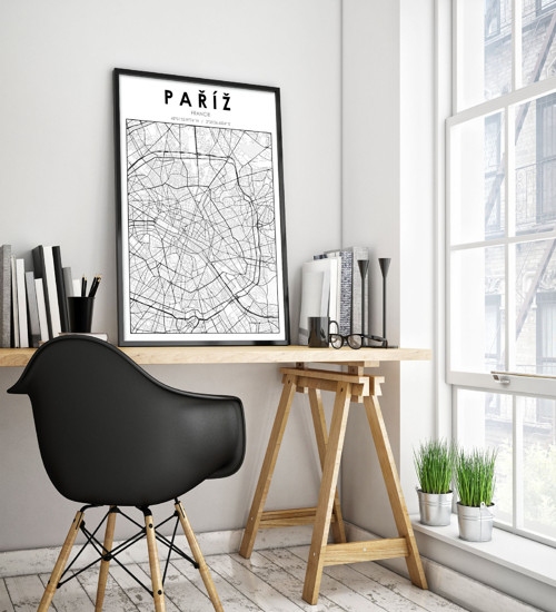 Mapa Paříž — foto 4