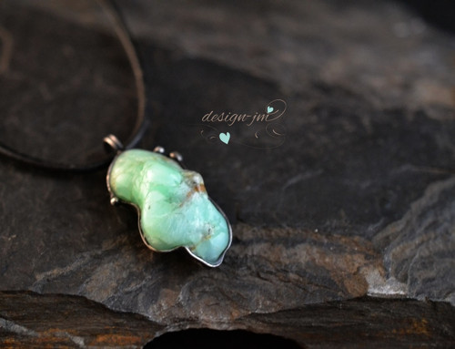 Kamínek.... chryzopras — foto 2