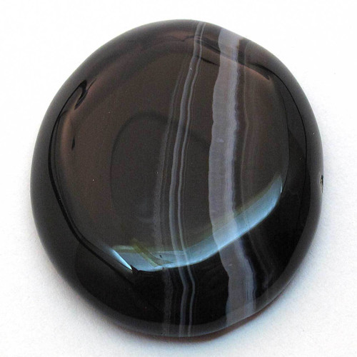 Kabošon onyx ovál 32mm — foto 2