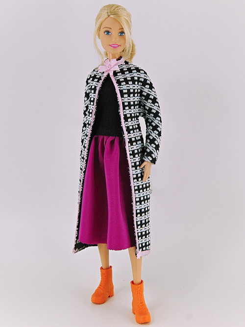 Barbie - Komplet s kabátem — foto 3