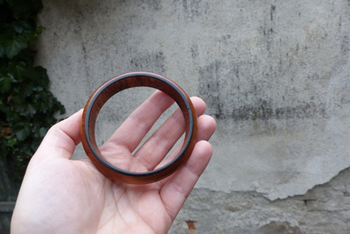 Přírodně...dřevěný náramek — foto 5