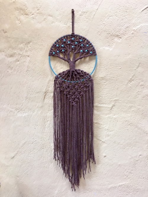 Macramé Strom života — foto 2