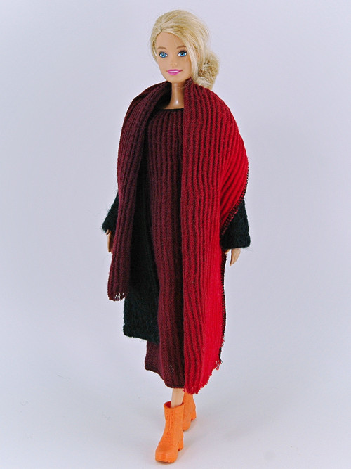 Barbie - Kabát černý vlněný — foto 2