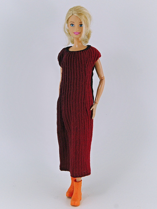 Barbie - Plisované vlněné šaty — foto 4