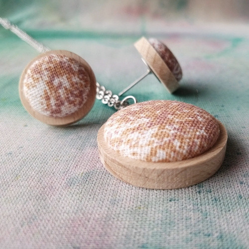 Náhrdelník Bílá káva — foto 5