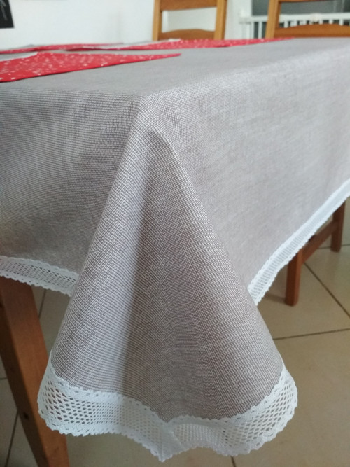 Set vánočního ubrus a prostírání — foto 3