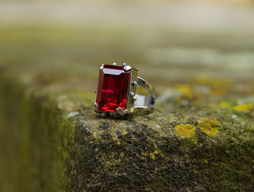 Nerezový prsten... " Red marchioness " — foto 5