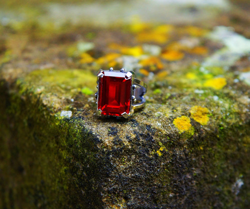Nerezový prsten... " Red marchioness " — foto 3