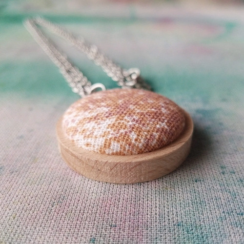 Náhrdelník Bílá káva — foto 6