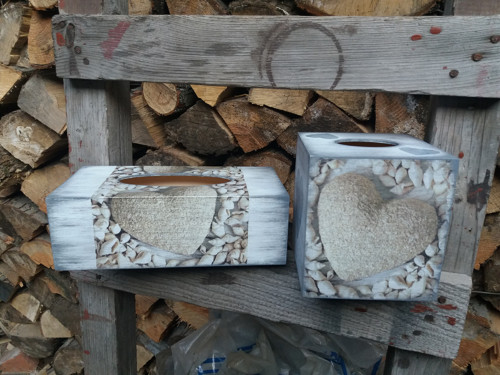Krabička na kapesníčky -kostka — foto 6