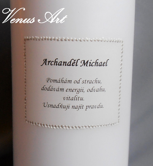 Svíčka Archanděl Michael velká — foto 4