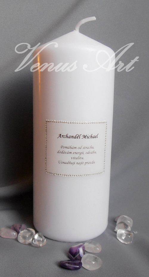 Svíčka Archanděl Michael velká — foto 3