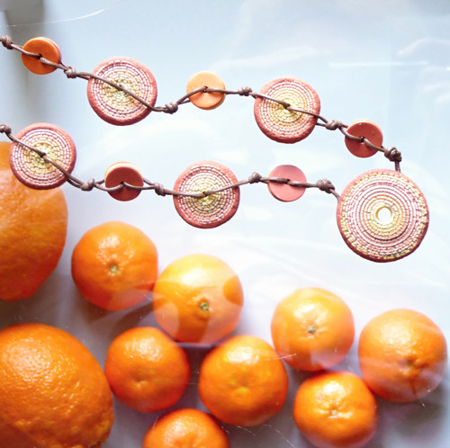 Boho-korálky Oranžela — foto 4