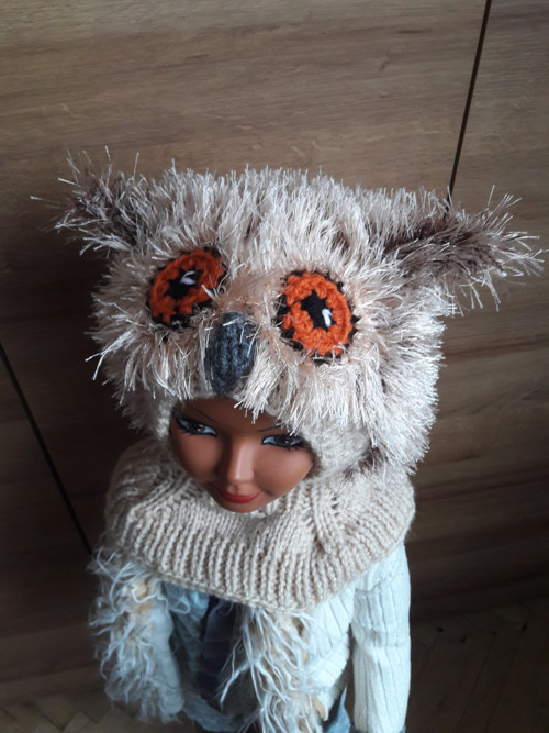 Dětská kukla SOVA EVELÍNKA — foto 3