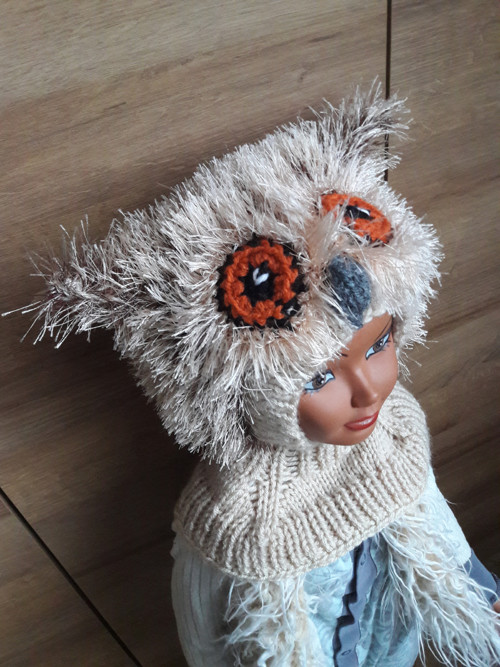 Dětská kukla SOVA EVELÍNKA — foto 2